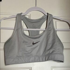 Nike Women's Light Gray Sports Bra